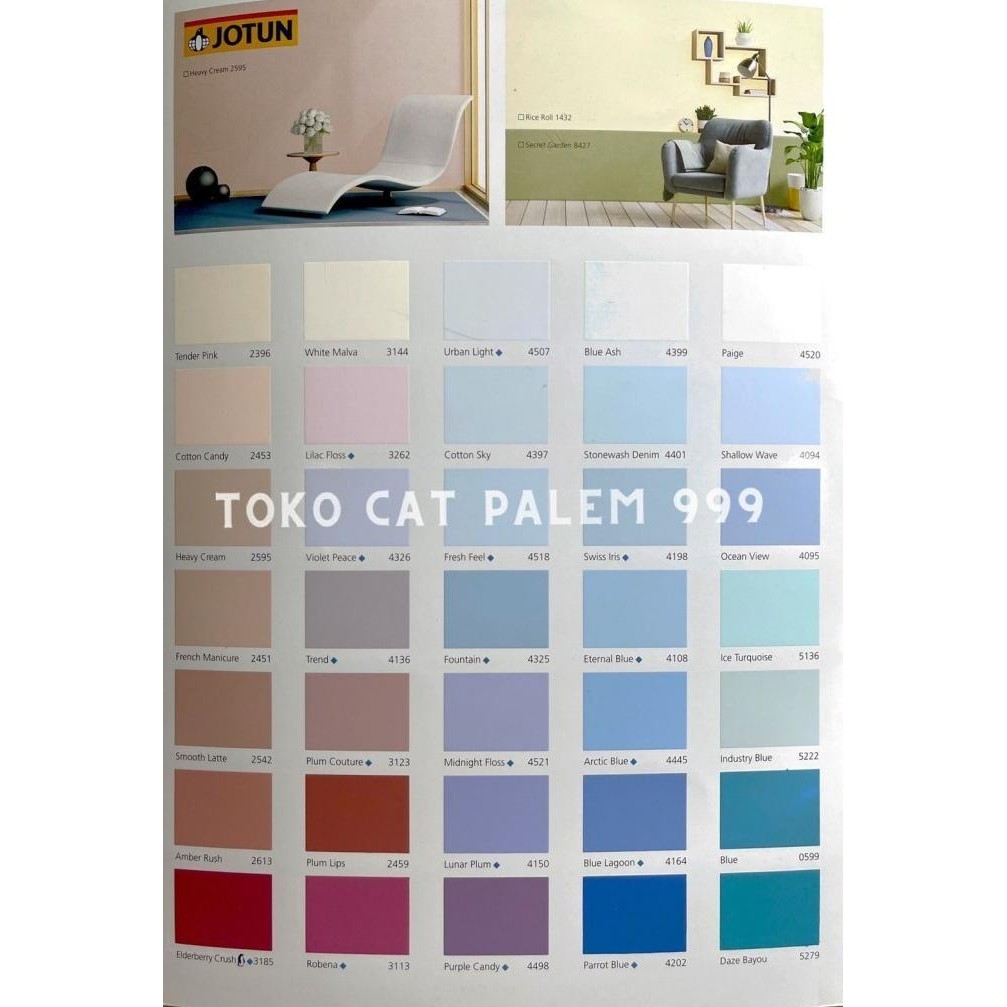 Cat Tembok Interior Jotun Jotaplast Warna Tinting/ 25Kg