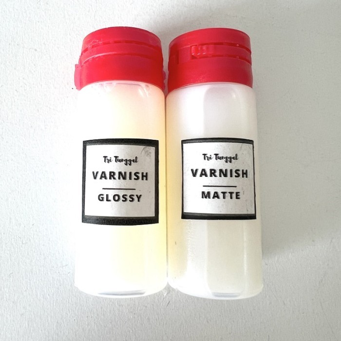 

Varnish Finishing Clay Glossy Mengkilap Matte/ Doff Non Yellowing