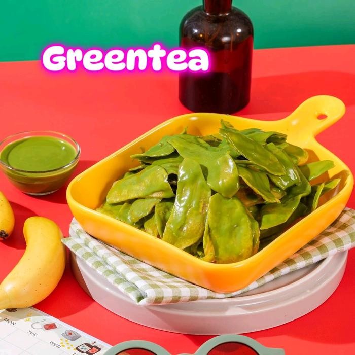 

BARANG TERLARIS 1KG KERIPIK PISANG GREENTEA