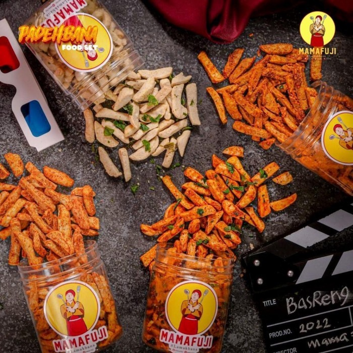 

BARANG TERLARIS Mamafuji - Basreng Pedas Asin Balado Original Pedas Daun Jeruk 850gr