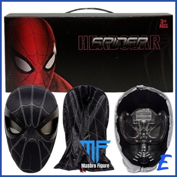 [MBF] TOPENG SPIDER-MAN MASK COSPLAY MARVEL SPIDERMAN BLACK