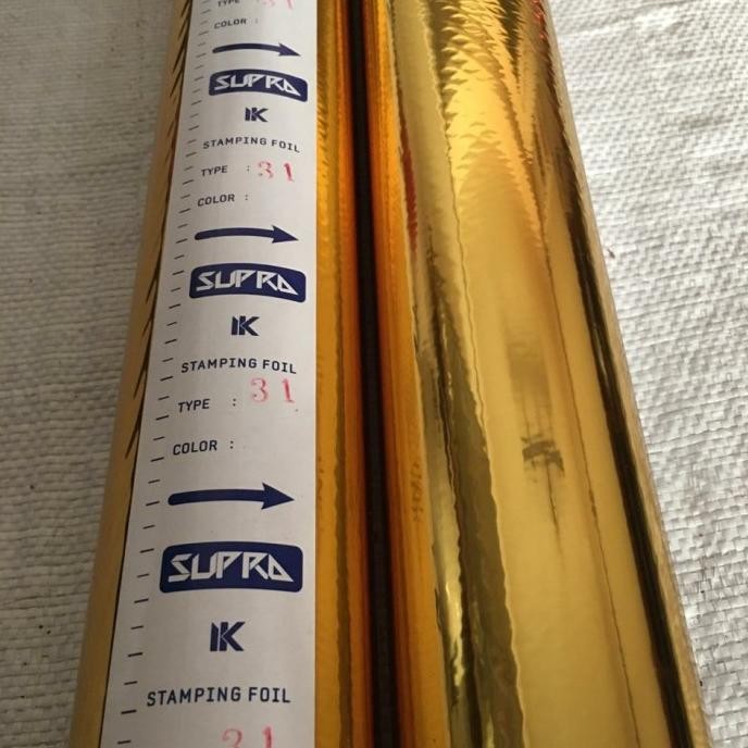 CO hot stamping foil gold silver