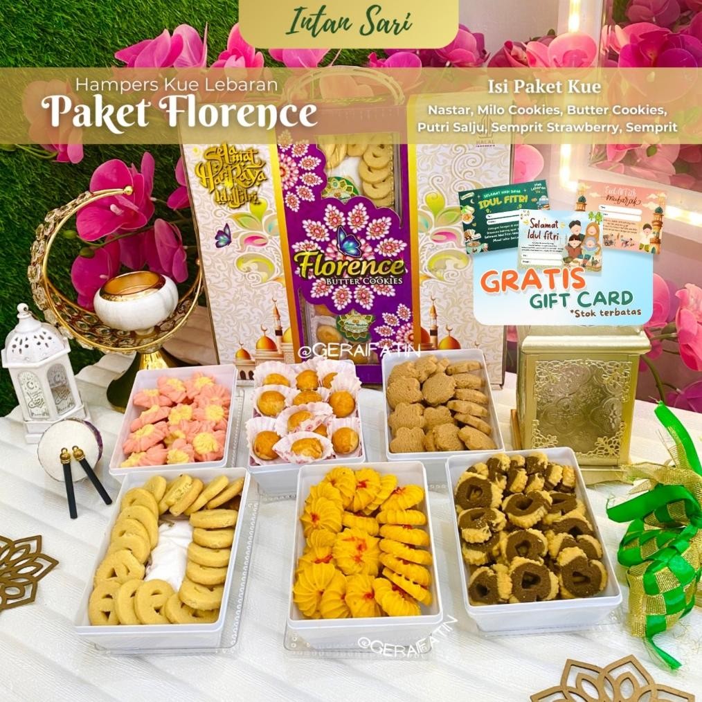 

Paket Idul Fitri Intan Sari Florence Parsel Lebaran Kue Kering Dibuat Tahun 2025 Terlengkap Dan Termurah