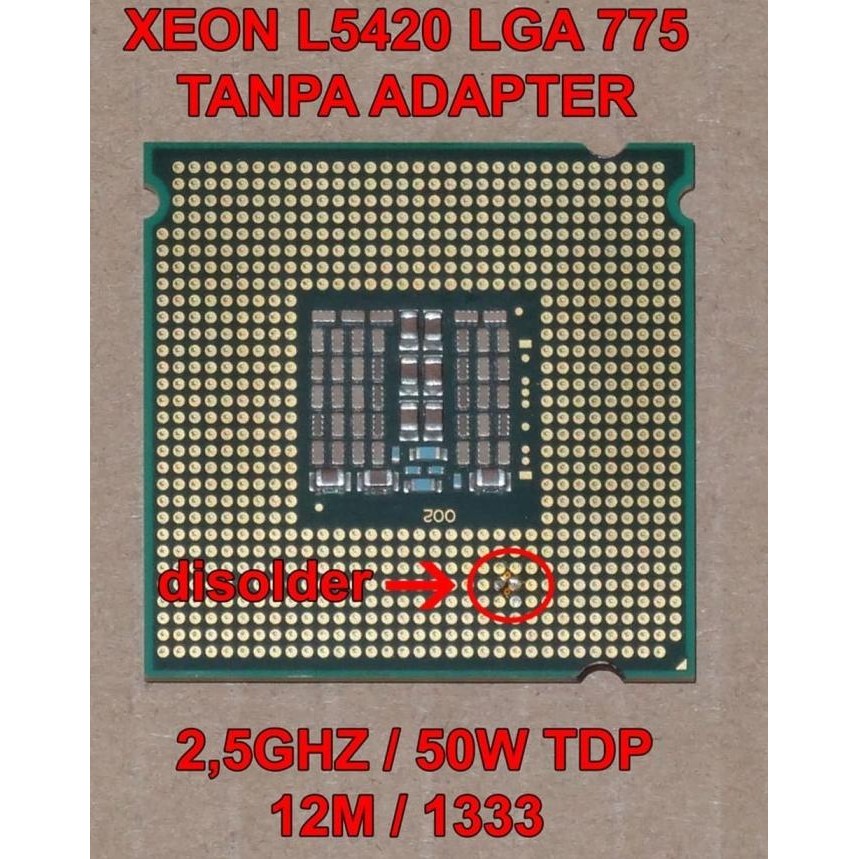 [Goodbest] Xeon L5420 LGA 775 quad core