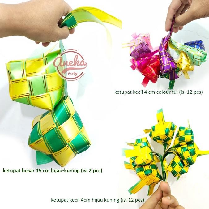 

Ketupat Lebaran Pita Parsel / Hiasan Parsel / Aksesoris Idul Fitri / Lebaran Ketupat Hias Parsel D Termurah