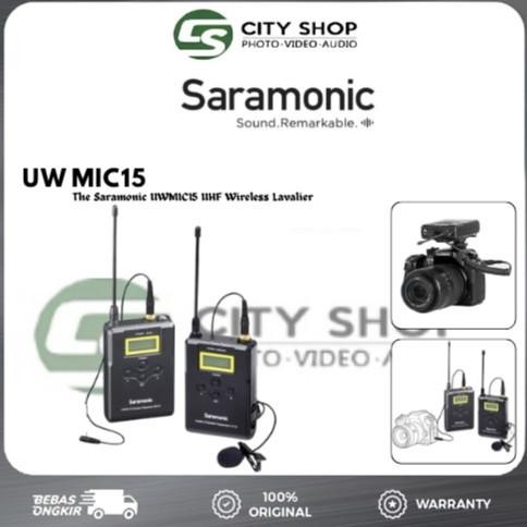 Mic Saramonic Uw Mic15 Wireless New Stok