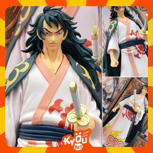 Terlaris Dxf Figure Kozuki Momonosuke - The Grandline Men Extra (18Cm)
