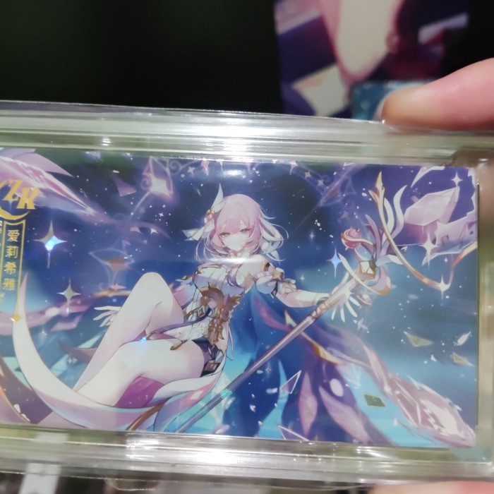 

TERBARU! elysia honkai impact ZR slab panjang tcg ccg