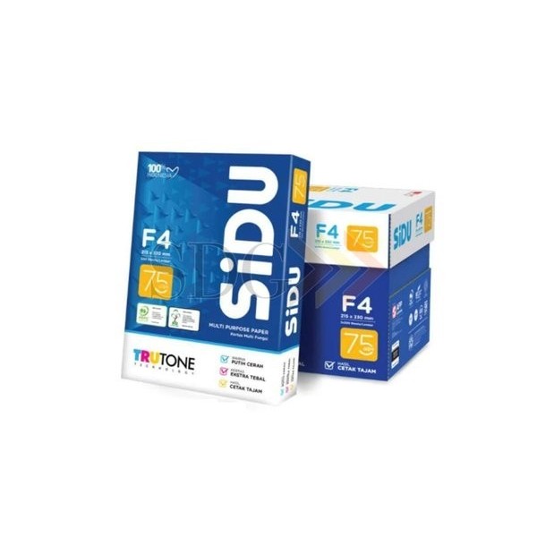 

TERLARIS! kertas F4 sidu 70 gram (khusus gojek/grab)