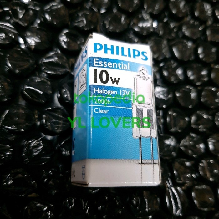 SALE Halogen tusuk 12v 10w philips/Halogen kacang 12v 10w/ Halogen 12v 10w