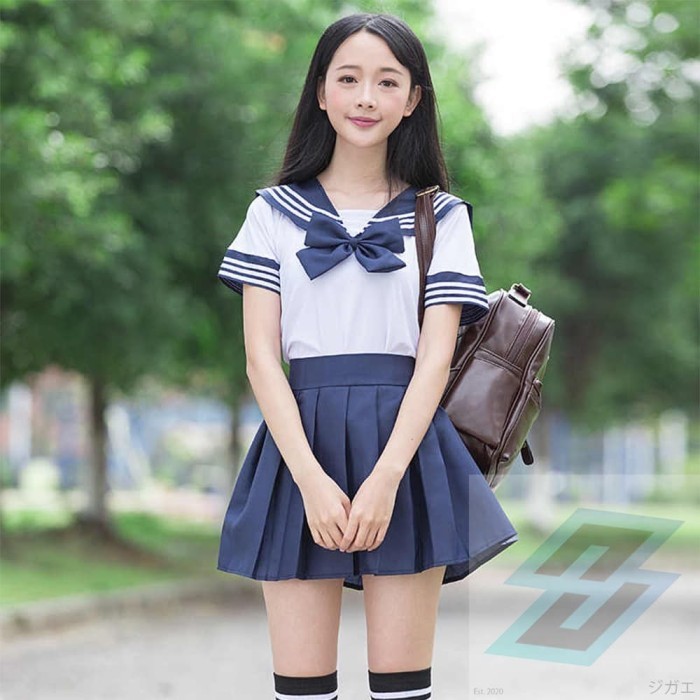 Baju Sekolah Jepang Japan School Uniform Seifuku Cosplay Sailor Anime