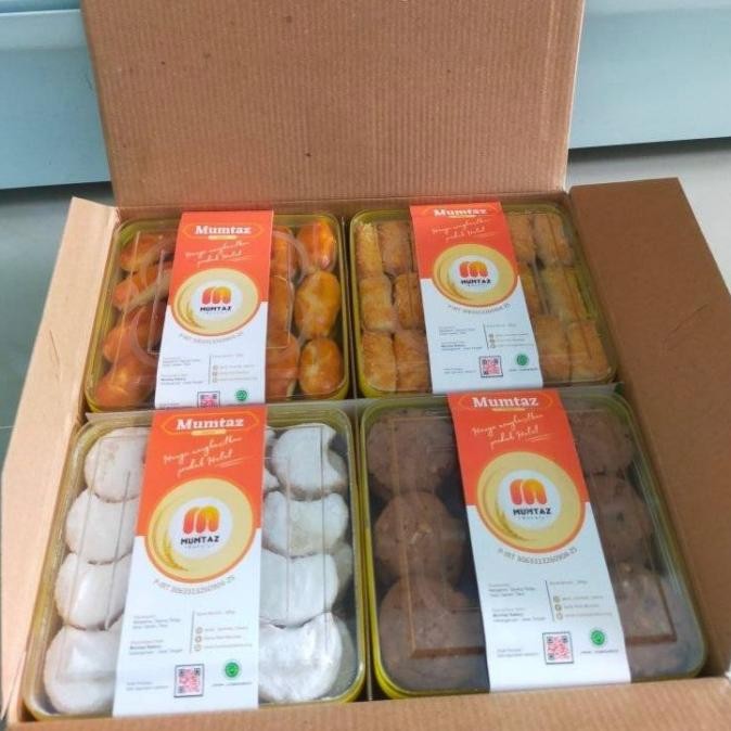 

Ready Mumtaz Bakery Paket Kue Kering Hampers Lebaran Kue Kering Isi 4 Original