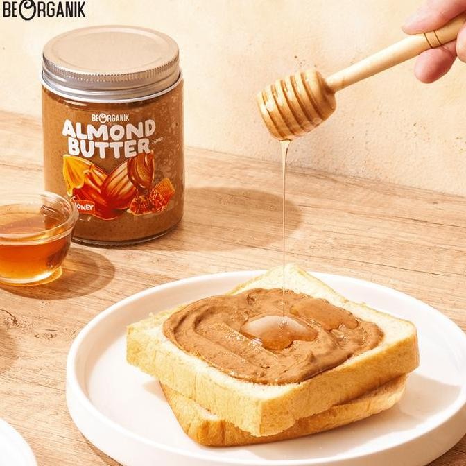 

BEORGANIK ROASTED ALMOND BUTTER / SELAI ALMOND 260GR (UNSWEETENED, GLUTEN FREE,VEGAN)