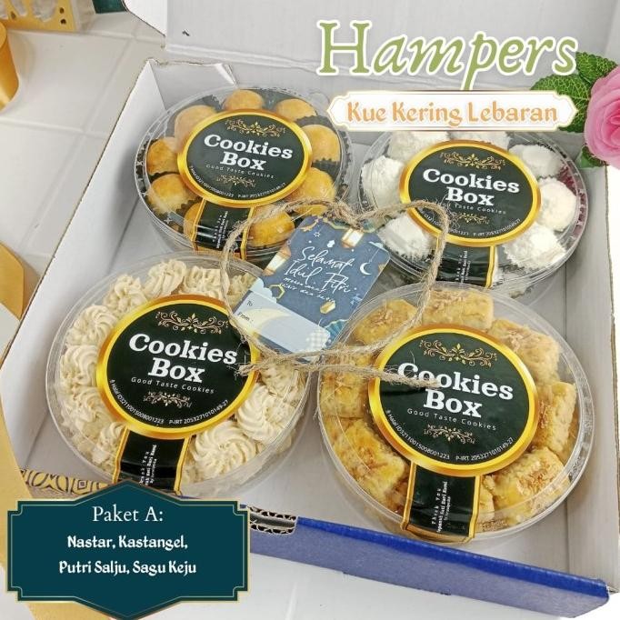 

Terbaru Paket A Kue Kering Lebaran Idul Fitri Parcel Hampers Idul Fitri Stok Terbatas