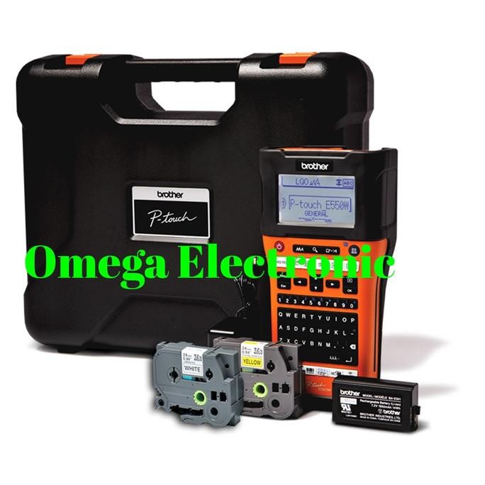 Resmi Brother Label Printer Pt-E550W - Label Maker Electrician Model Premium