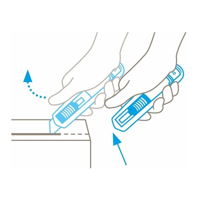 

MARTOR Safety Knife SECUNORM MIZAR No. 125001 with 1 Blade