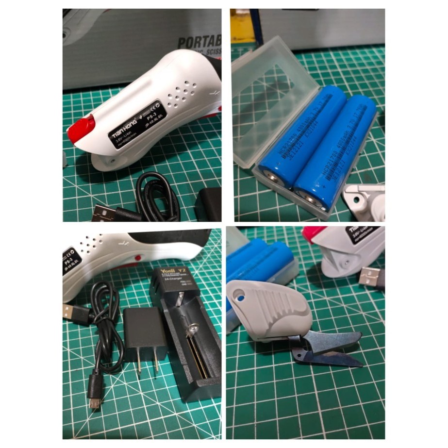 

Gunting Kain Elektrik Tian Hong PS-3 / Gunting Listrik Portable