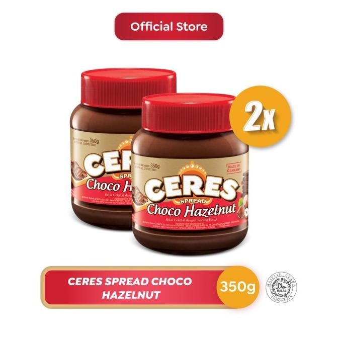 

CERES SPREAD CHOCO HAZELNUT SPREAD 350 G - 2 PCS