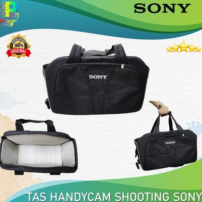 Tas Handycam Shooting Sony For Mc2500, Nx100, Nx200, Nx5R, Z190 New Stok