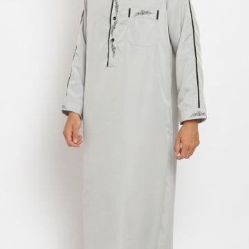 Gamis Pria Jubah Pria Keren Warna Hitam Abu Putih Navy Terlaris