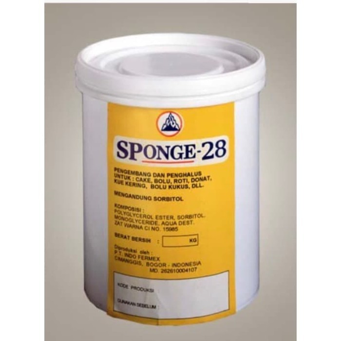 

Pengembang - Cake Improver Sponge28 20kg - Gosend Only!!!