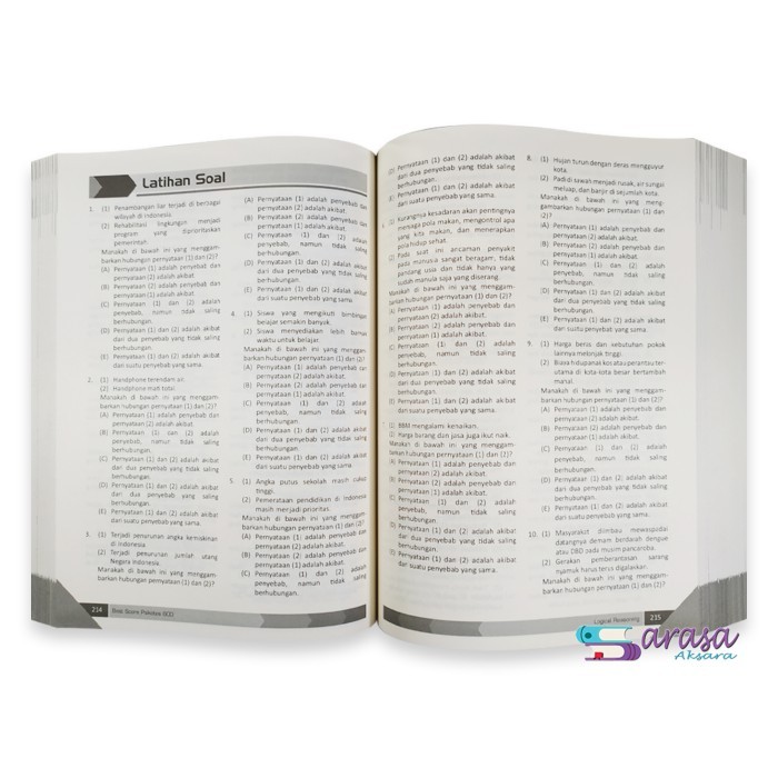 

BERGARANSI BUKU TES PSIKOTES BEST SCORE PSIKOTES 600+