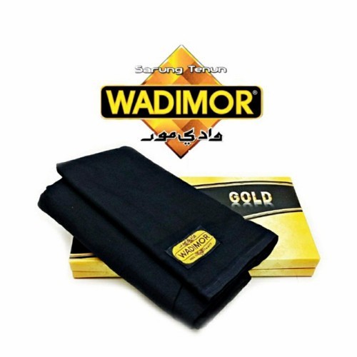 Promo  Sarung Wadimor Polos Hitam Tumpal Original Ii Sarung Tenun Dewasa Pria Wadimor