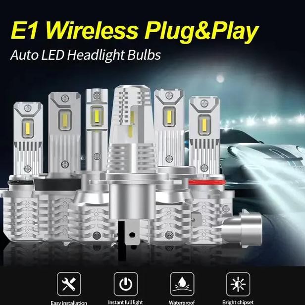 BOBLTECH Lampu Mobil Led H7 H8 H11 H16 HB3 HB4 HIR2 CREE XHP 70 Terlaris