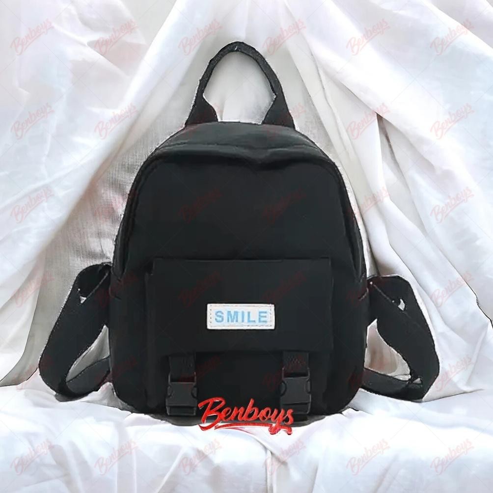 sd-46 Tas Ransel Mini Wanita Smile - RANSEL MINI WANITA STYLISH SMILE KOREA STYLE Murah