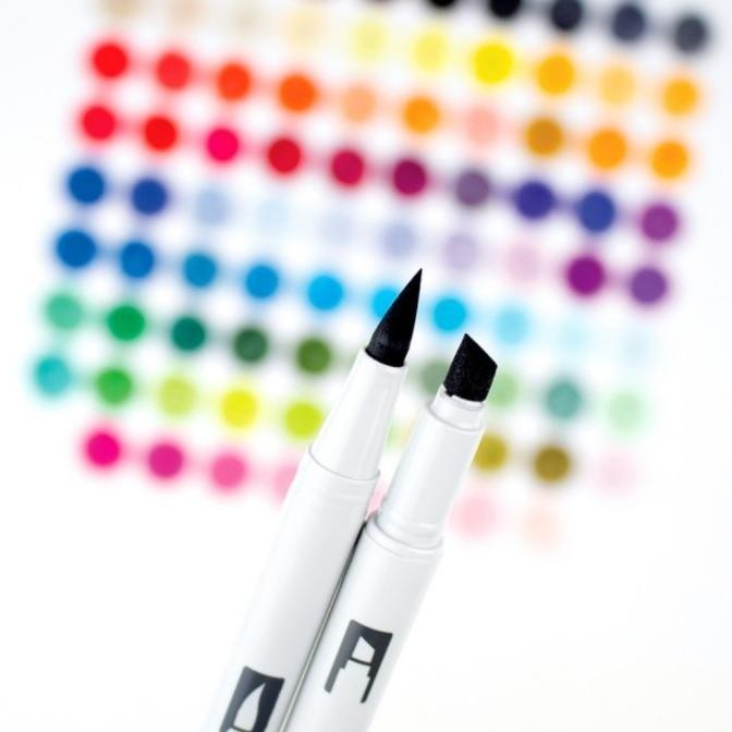 

NEW!! TOMBOW ABT PRO GREEN TONES DUAL BRUSH PEN SET / SPIDOL WARNA