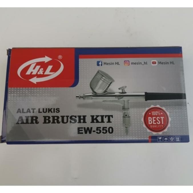 

PROMO AIR BRUSH KIT PEN BRUSH SPRAY GUN LUKIS H&L AIRBRUSH