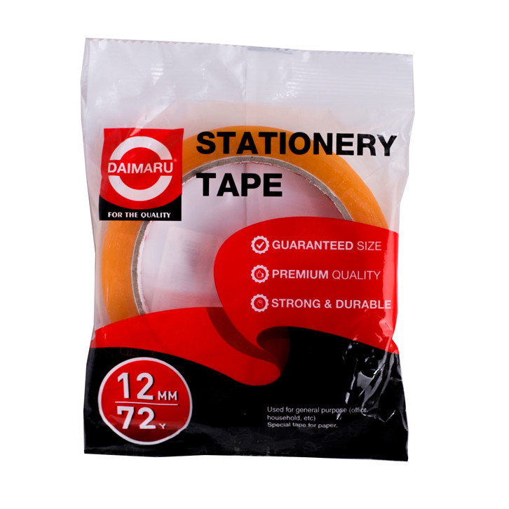 

Gramedia Pettarani - Daimaru - Stationary Tape Premium 12 mm x 72Y Kuning