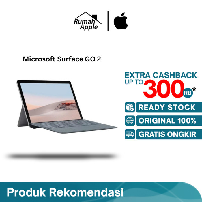 Microsoft Surface Go 2 M3 - 4/64Gb 8/128 M3 Murah Ready Stock