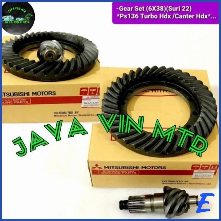 [JYV] GEAR SET GIGI GARDAN PS136 TURBO HDX CANTER HDX 638 (22 SURI)