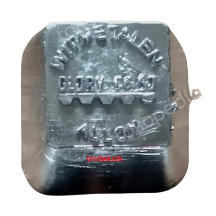 timah batangan tin babetbabbit witmetalen alloy ingot metal Glory C60
