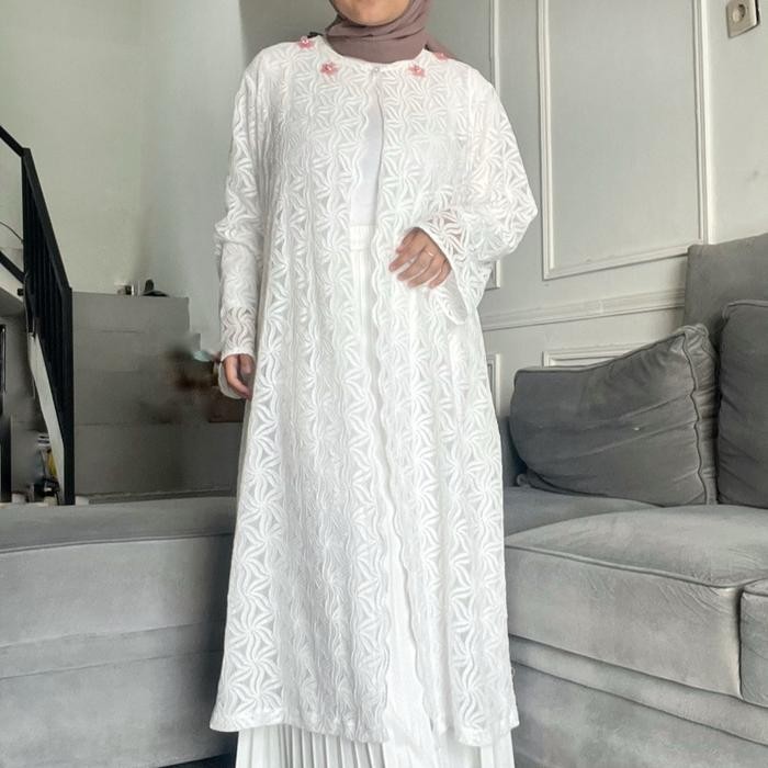 ADIVA Long Outer Lace - Outer Brukat - Outer Lace - Outer Panjang