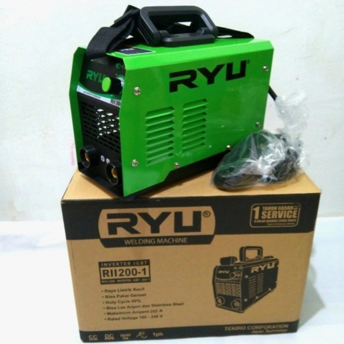 mesin las ryu 200 ampere