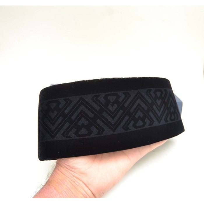 Songkok Awing Motif Laser Piramid Tipe Elegant. Songkok Awing Asli