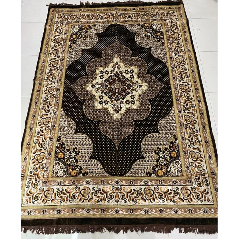 Sale Karpet Permadani Hambal Alas Lantai Lipat Beludru Turkey Turki Jumbo