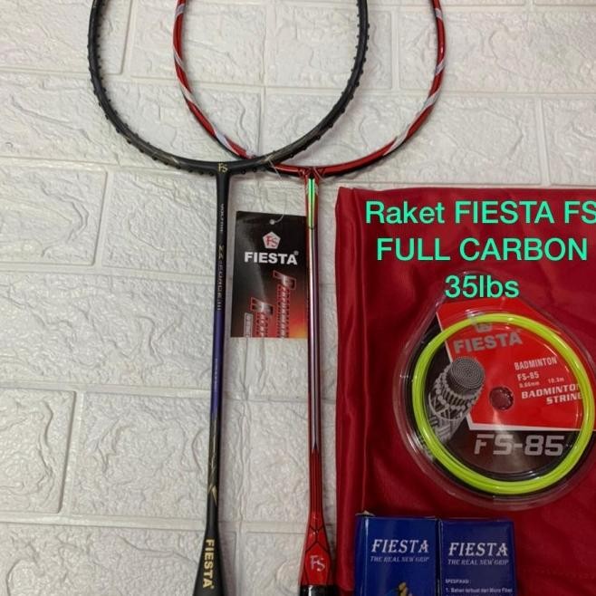 Raket Badminton NEW FIESTA FS VOLTRIC Z FORCE 111/Fiesta 222 35lbs ORI Terlaris