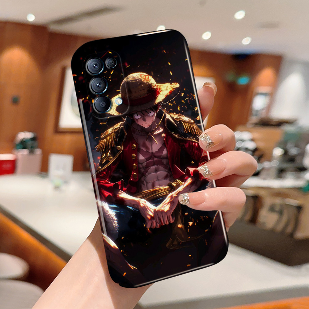 Hard case Akrilik Feilin Kompatibel Untuk OPPO F9 F11 Reno 5 Reno8 5G aesthetics ponsel casing  One 