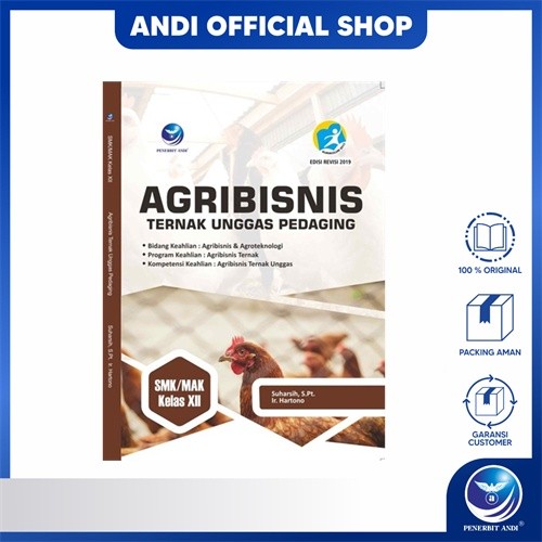Buku Agribisnis Ternak Unggas Pedaging, Smk/Mak Xii