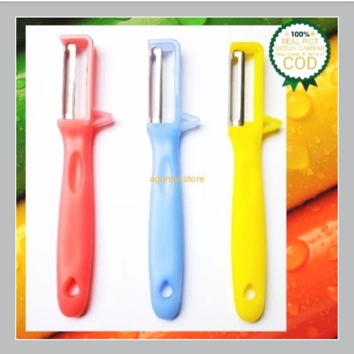 >>>>>] Peeler Buah Pengupas Buah Peeler Stainless Peeler Sayur Slicer