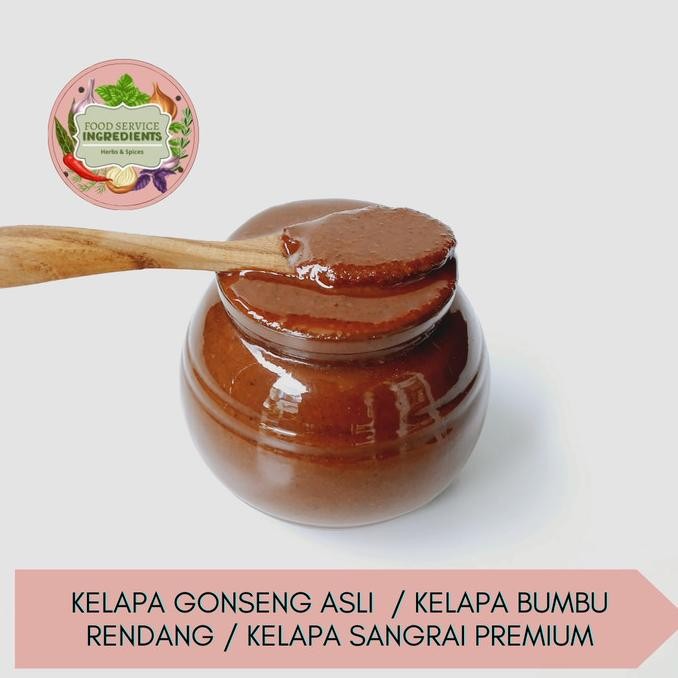

{{{{{{] Kelapa Gongseng Asli 1kg / Kelapa Bumbu Rendang / Kelapa Giling / Kelapa Sangrai Premium