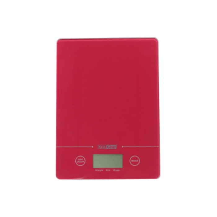 krischef timbangan dapur digital tempredglas