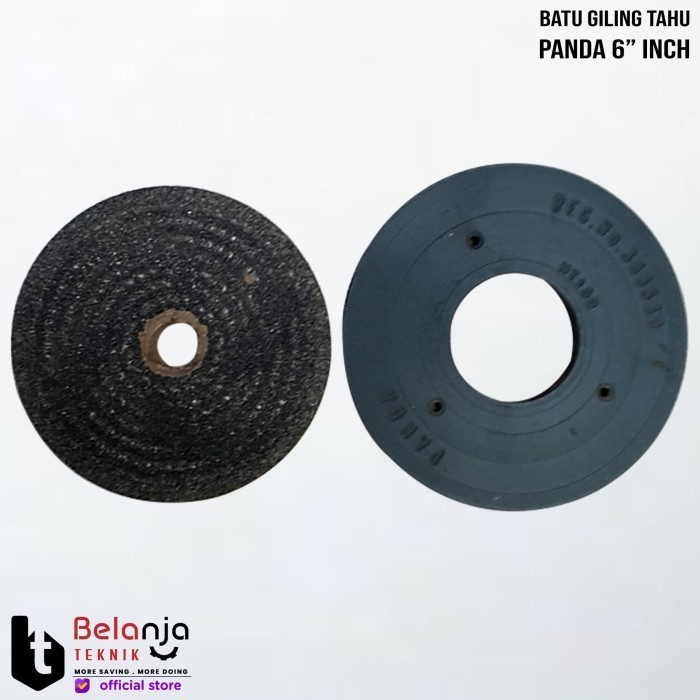 Panda Batu Gilingan Tahu 6 Inchi Plat Gilingan Tahu Panda 6" Inch