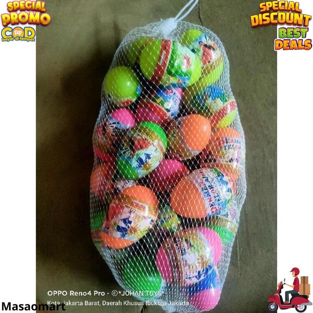 

Telor Ajaib Berhadiah Langsung Isi 20Pcs D Sale