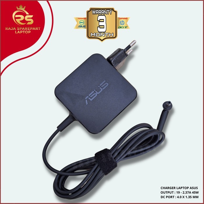 ORI Charger Adaptor Laptop Asus VivoBook S13 X515 19V-2.37A 4.0x1.35mm