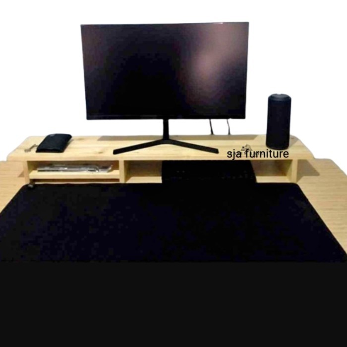 dudukan komputer meja komputer stand monitor dudukan laptop minimalis