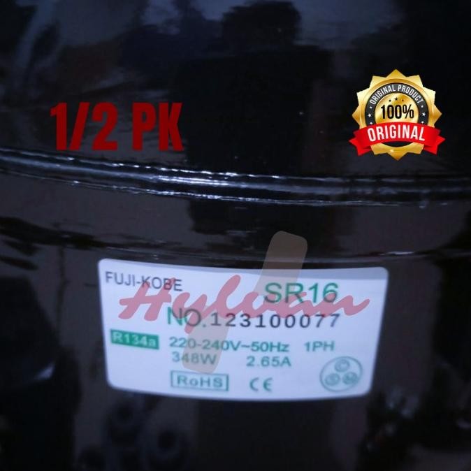 KOMPRESOR KULKAS 1/2 PK | KOMPRESOR FREEZER 1/2 PK MERK FUJI ORIGINAL